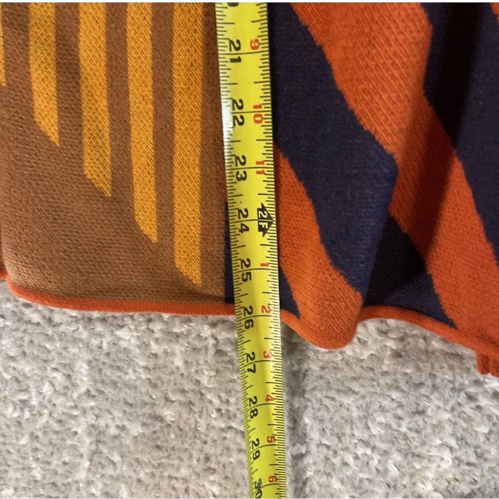 SKFK Karle Organic Cotton Geometric Print Knit Sweater Size 12 Bohemian - Picture 4 of 11